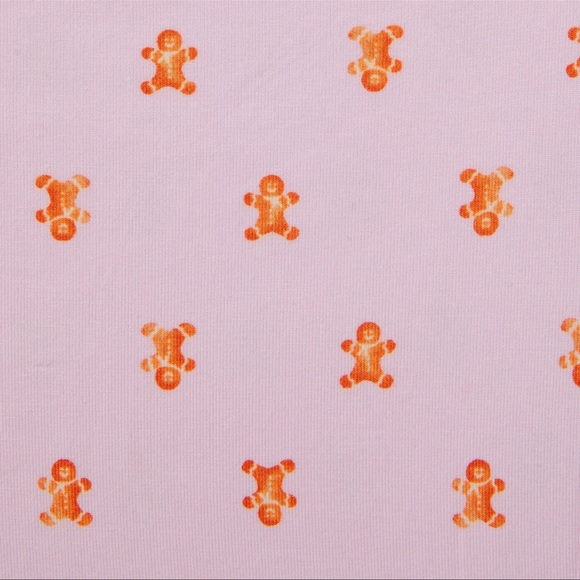 Skims Gingerbread Long Sleep Pajamas, Size XL - Picture 5 of 11